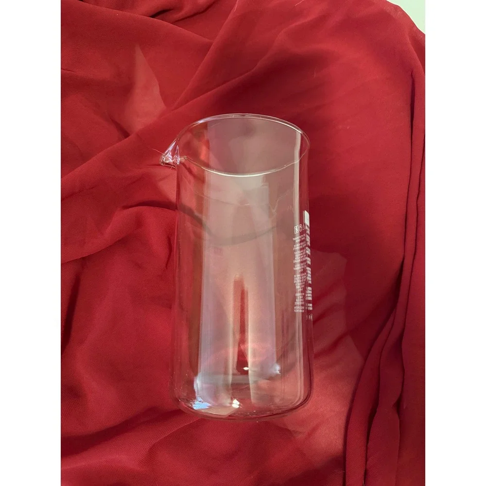 Bodum 1508-10 Spare Glass Beaker 8 Cup 1.0L 34oz French Press Replacement Clear